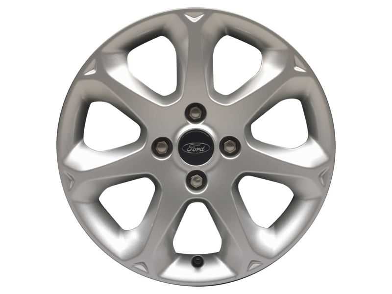 Ford, FIESTA SET OF 4 ALLOY WHEELS WITH FITTING