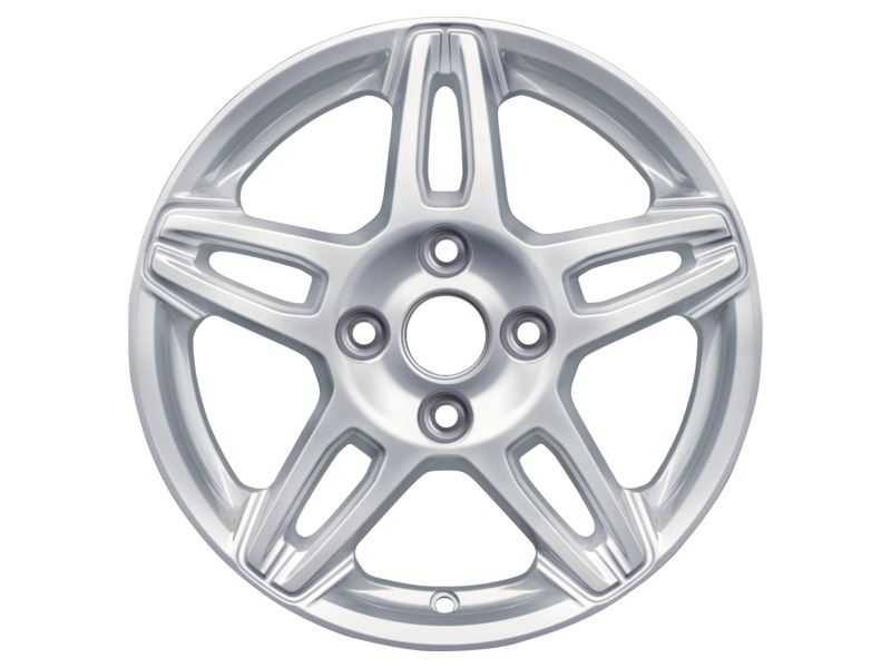 Ford, KA+ SET OF 4 ALLOY WHEELS WITH FITTING