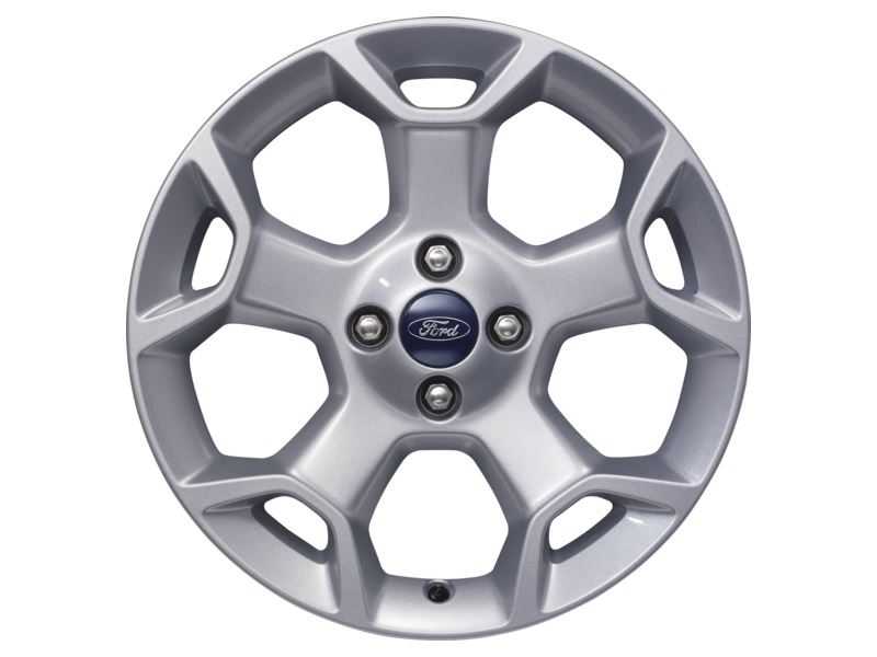 Ford, KA SET OF 4 ALLOY WHEELS WITH FITTING