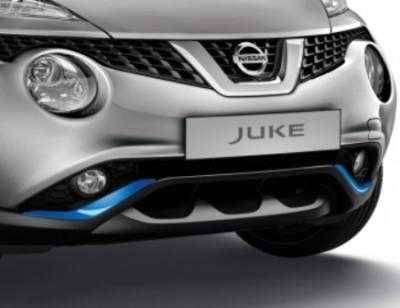 Nissan, Nissan Juke Blue (B51) Front & Rear Lower Bumper Finishers