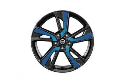 Nissan, Nissan Juke Blue (B51) Laminate Alloy Wheel Inserts up to chassis #147869