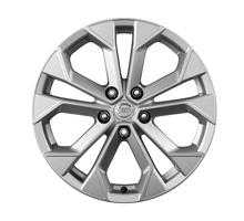 Nissan, Nissan Juke (F15E) Alloy Wheel 18" Silver inc. Centre Cap