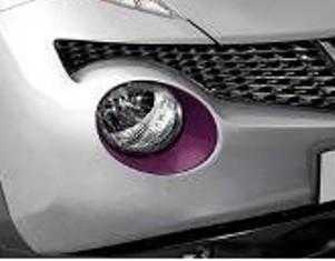 Nissan, Nissan Juke (F15E) Black Purple Headlamp Finishers 2010-2014