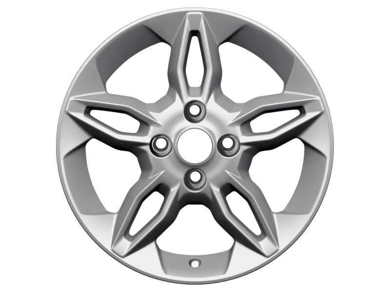 Ford, SET OF 4 B-MAX ALLOY WHEEL 16" 5 X 2-SPOKE DESIGN, SILVER 2012 -