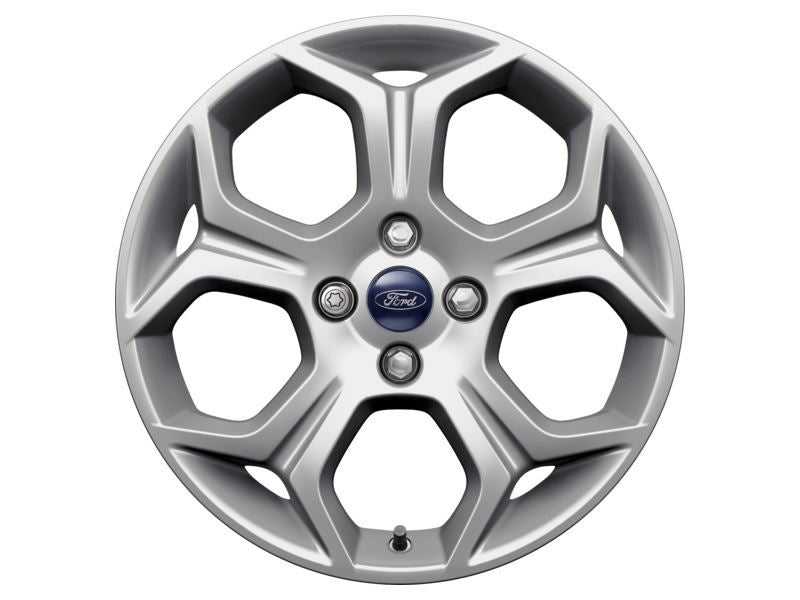 Ford, SET OF 4 B-MAX ALLOY WHEEL 17" 5-SPOKE Y DESIGN, SILVER 2012 -