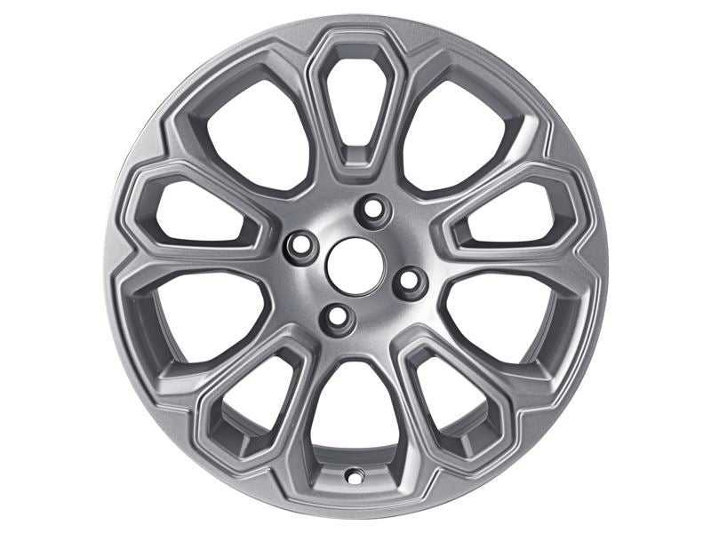 Ford, SET OF 4 ECOSPORT ALLOY WHEEL 17" 10-SPOKE DESIGN, SHADOW SILVER 10/2017 -