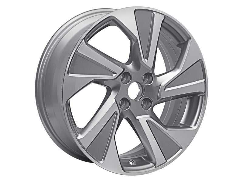 Ford, SET OF 4 ECOSPORT ALLOY WHEEL 18" 5-SPOKE DESIGN, FLASH GREY/MACHINED 10/2017 -