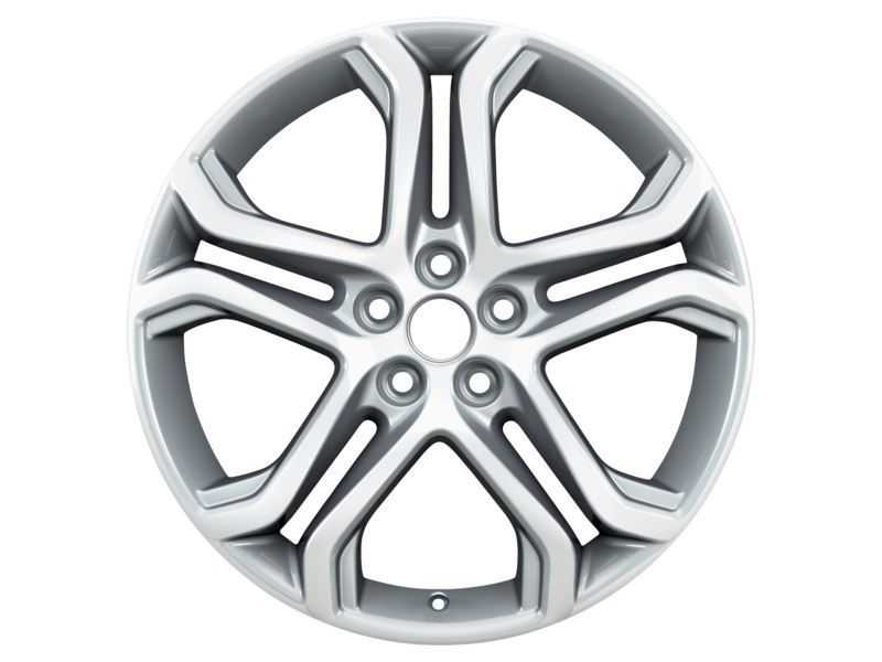 Ford, SET OF 4 EDGE ALLOY WHEEL 19" 5 X 2-SPOKE DESIGN, SPARKLE NICKEL, 2016 - 2021