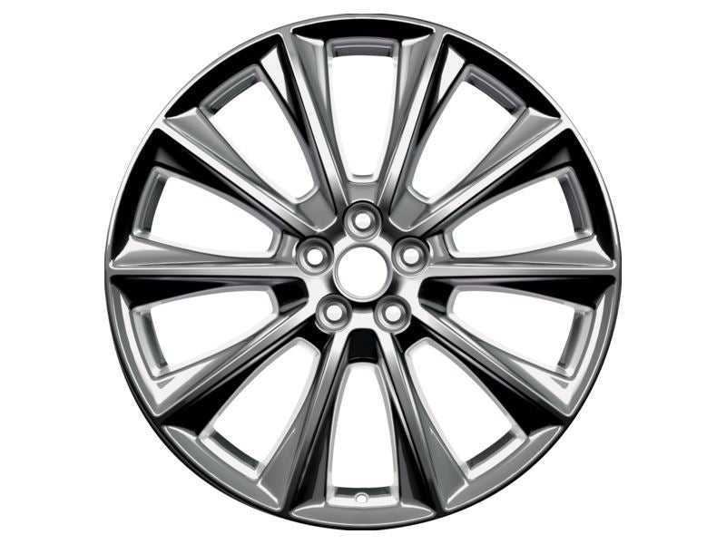 Ford, SET OF 4 EDGE ALLOY WHEEL 20" 10-SPOKE DESIGN, POLISHED ALUMINIUM, 2016 - 2021