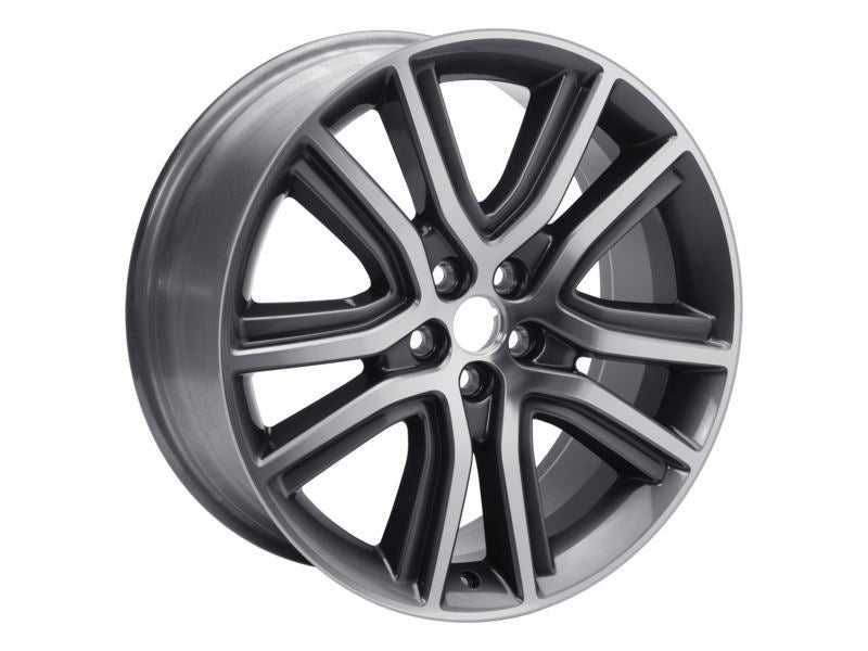 Ford, SET OF 4 EDGE ALLOY WHEEL 20" 5 X 2-SPOKE DESIGN, ULTRA-BRIGHT MACHINED FACE WITH PREMIUM PAINTED POCKETS, 2016 - 2021