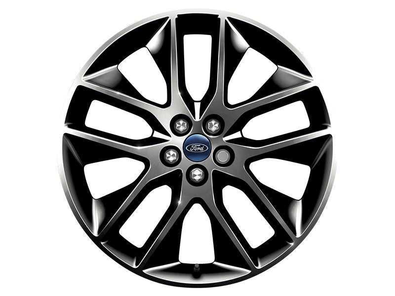 Ford, SET OF 4 EDGE ALLOY WHEEL 20" 5 X 2-SPOKE Y DESIGN, TARNISHED DARK, 2016 - 2021