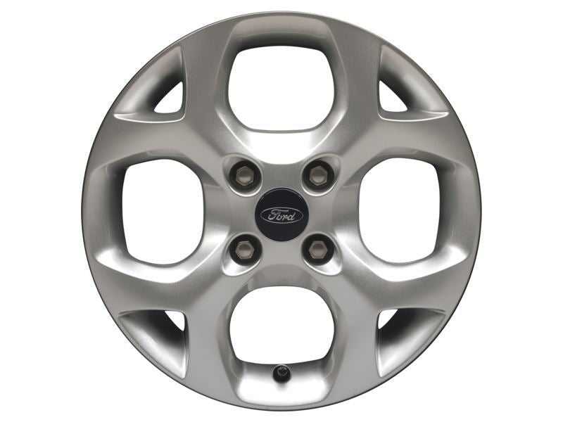 Ford, SET OF 4 FIESTA ALLOY WHEEL 15" 4-SPOKE Y DESIGN, SILVER 09/2008 - 10/2012