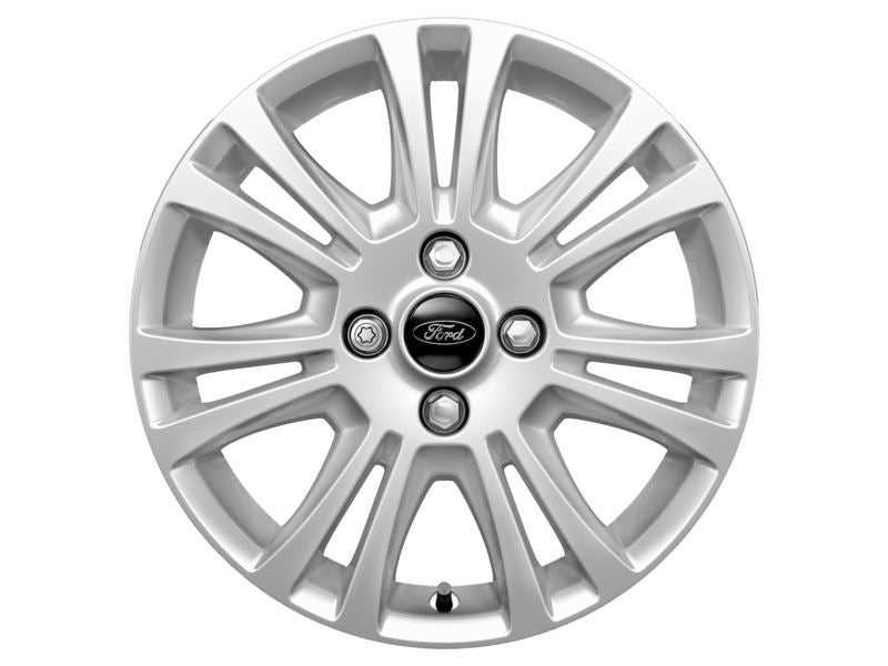 Ford, SET OF 4 FIESTA ALLOY WHEEL 16" 7-SPOKE DESIGN 11/2012 - 06/2017