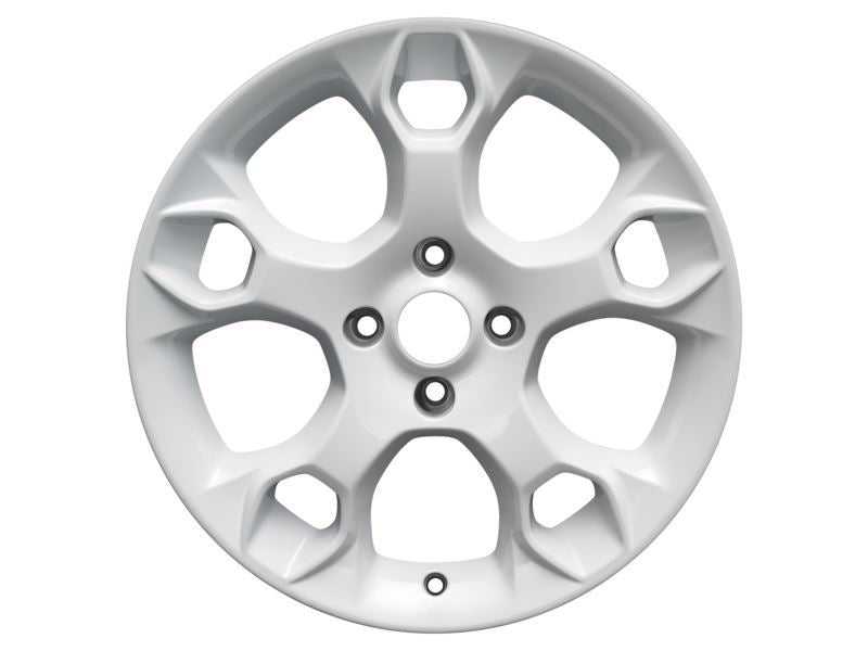 Ford, SET OF 4 FIESTA ALLOY WHEEL 17" 5-SPOKE Y DESIGN, FROZEN WHITE 09/2008 - 10/2012