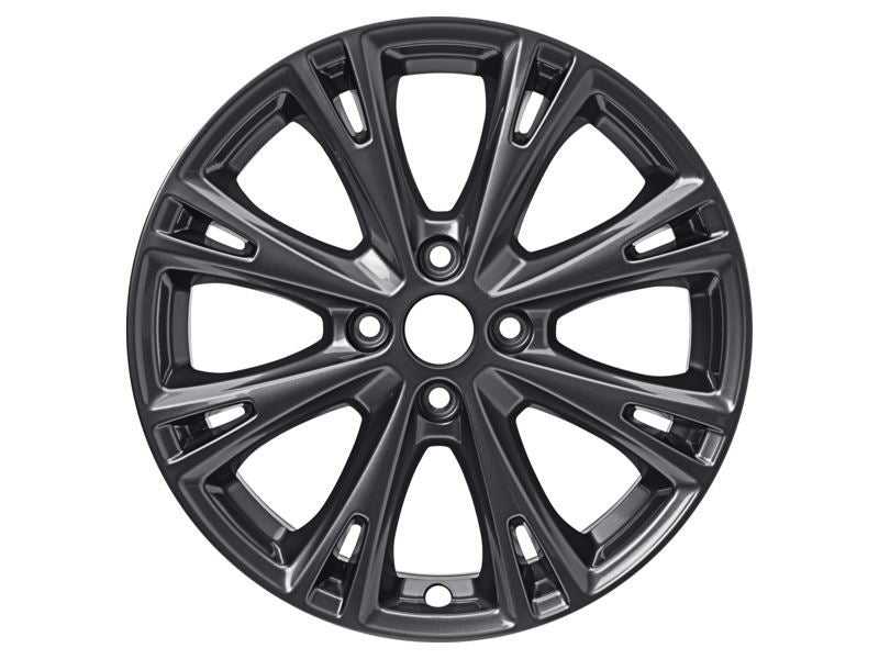 Ford, SET OF 4 FIESTA ALLOY WHEEL 17" 8-SPOKE DESIGN, ROCK METALLIC 11/2012 - 06/2017