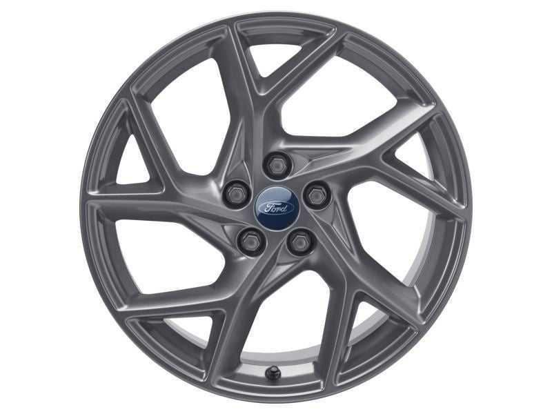 Ford, SET OF 4 FOCUS ALLOY WHEEL 18" 5 X 2-SPOKE Y DESIGN, DARK SPARKLE 04/2018 -