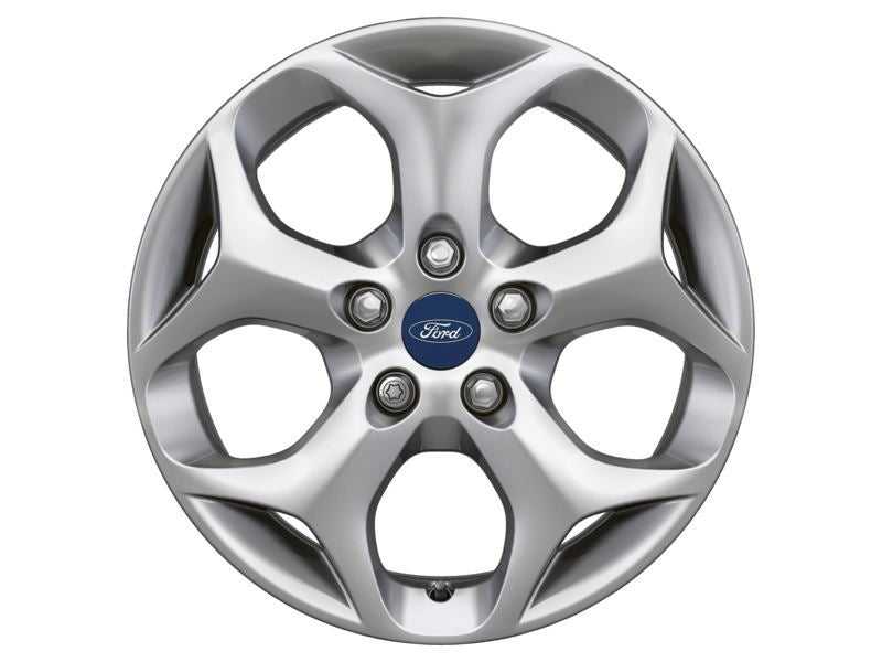 Ford, SET OF 4 FOCUS - C-MAX ALLOY WHEEL 16" 5-SPOKE Y-DESIGN, SILVER, 2010 - 2021