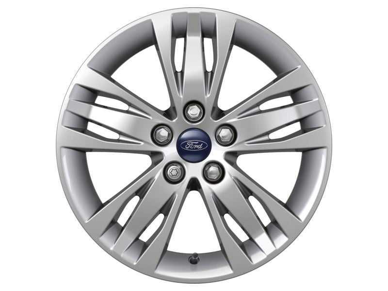 Ford, SET OF 4 FOCUS - C-MAX ALLOY WHEEL 16" 5 X 3-SPOKE DESIGN, SILVER, 2010 - 2018