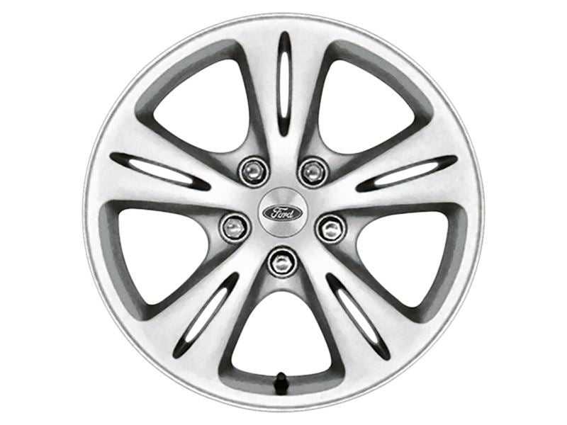 Ford, SET OF 4 GALAXY - S-MAX ALLOY WHEEL 16" 5-SPOKE DESIGN, SILVER, 2010 - 2015
