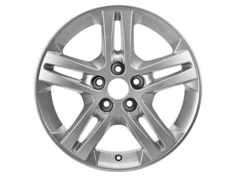 Ford, SET OF 4 GALAXY - S-MAX ALLOY WHEEL 16" 5 X 2-SPOKE DESIGN, SILVER, 2010 - 2015