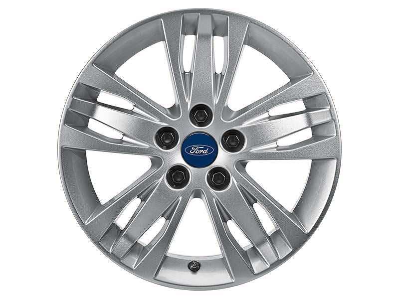 Ford, SET OF 4 GALAXY - S-MAX ALLOY WHEEL 16" 5 X 3-SPOKE DESIGN, SILVER, 2010 - 2015