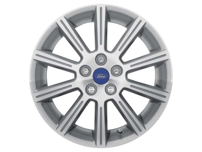 Ford, SET OF 4 GALAXY - S-MAX ALLOY WHEEL 17" 10-SPOKE DESIGN, SILVER, 2010 - 2015