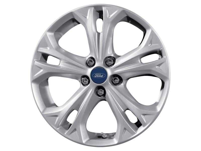 Ford, SET OF 4 GALAXY - S-MAX ALLOY WHEEL 17" 5-SPOKE Y DESIGN, SILVER, 2010 - 2015