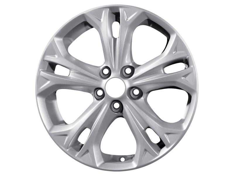 Ford, SET OF 4 GALAXY - S-MAX ALLOY WHEEL 17" 5-SPOKE Y DESIGN, SILVER, 2010 - 2015