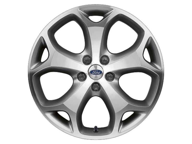 Ford, SET OF 4 GALAXY - S-MAX ALLOY WHEEL 18" 5-SPOKE Y DESIGN, ANTHRACITE MACHINED FRONT, 2010 - 2015