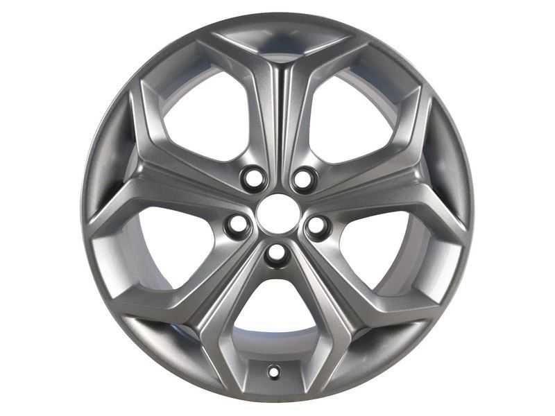 Ford, SET OF 4 GALAXY - S-MAX ALLOY WHEEL 18" 5-SPOKE Y DESIGN, SILVER, 2010 - 2015