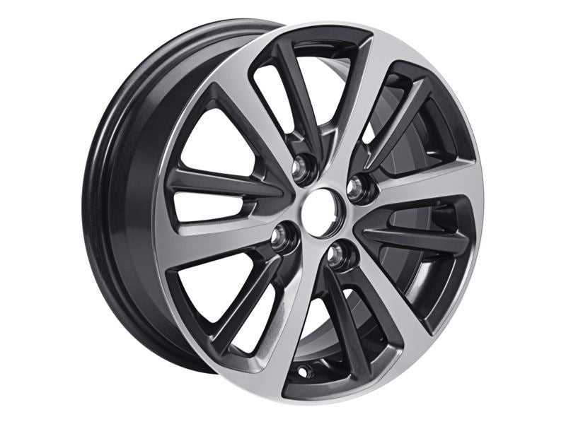 Ford, SET OF 4 KA+ ALLOY WHEEL 15" 6 X 2-SPOKE DESIGN, MAGNETIC 03/2018 -