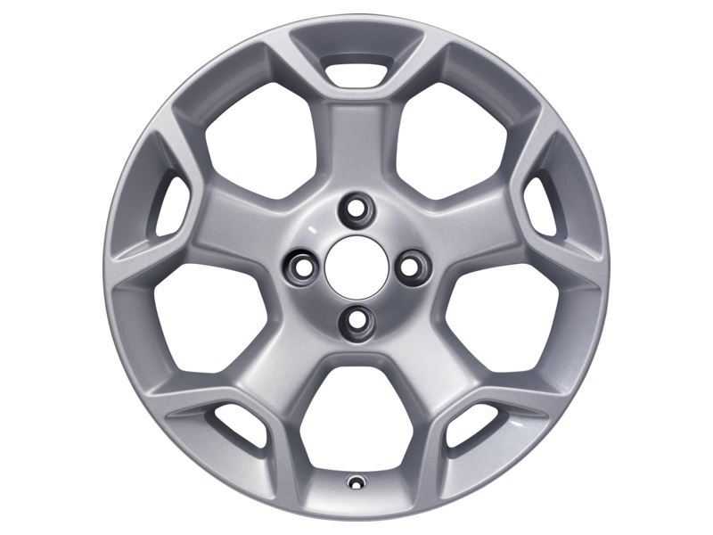 Ford, SET OF 4 KA ALLOY WHEEL 16" 5-SPOKE Y DESIGN, SILVER 09/2008 - 05/2016