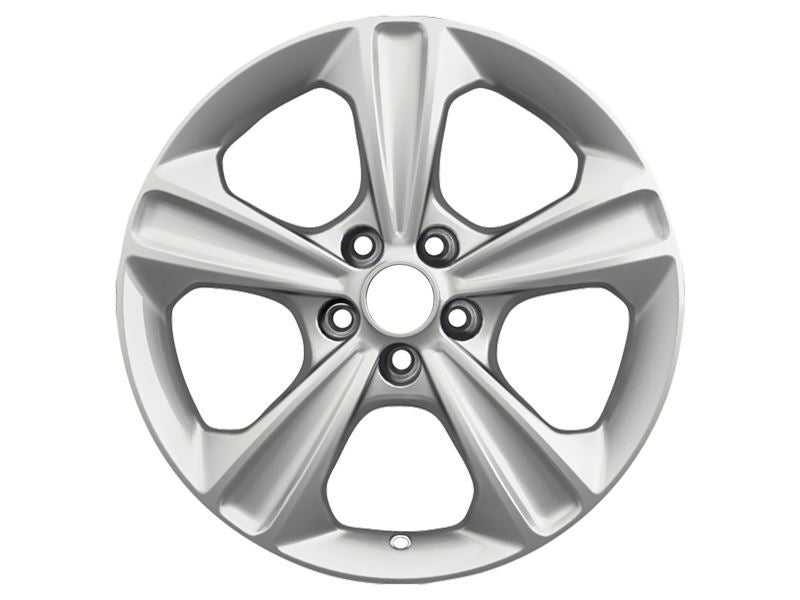 Ford, SET OF 4 KUGA ALLOY WHEEL 17" 5-SPOKE DESIGN, SILVER, 2012 - 2019