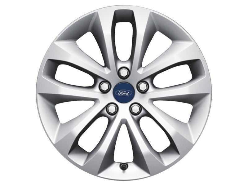 Ford, SET OF 4 KUGA ALLOY WHEEL 17" 5 X 2-SPOKE DESIGN, SILVER 2008 - 10/2012