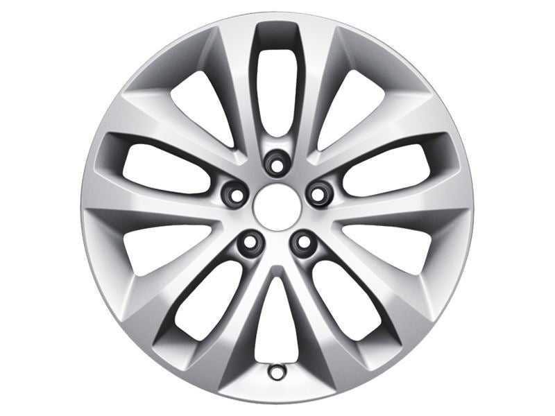 Ford, SET OF 4 KUGA ALLOY WHEEL 17" 5 X 2-SPOKE DESIGN, SILVER 2008 - 10/2012