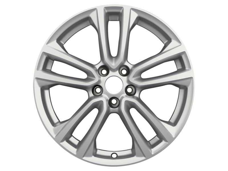 Ford, SET OF 4 KUGA ALLOY WHEEL 18" 5 X 2-SPOKE DESIGN, SILVER, 2012 - 2019