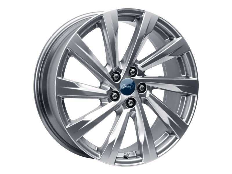 Ford, SET OF 4 KUGA ALLOY WHEEL 19" 10-SPOKE DESIGN, LUSTER NICKEL 12/2019 -