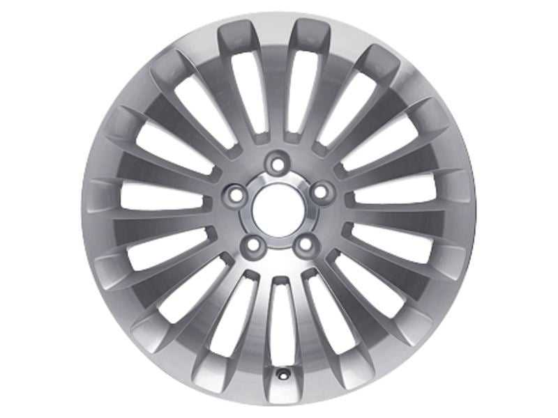 Ford, SET OF 4 MONDEO ALLOY WHEEL 17" 15-SPOKE DESIGN, SILVER MACHINED, 2007 - 2014
