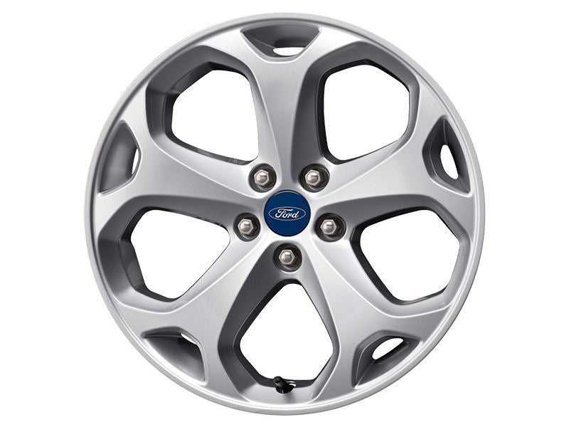 Ford, SET OF 4 MONDEO ALLOY WHEEL 18" 5-SPOKE Y DESIGN, SILVER 09/2010 - 08/2014