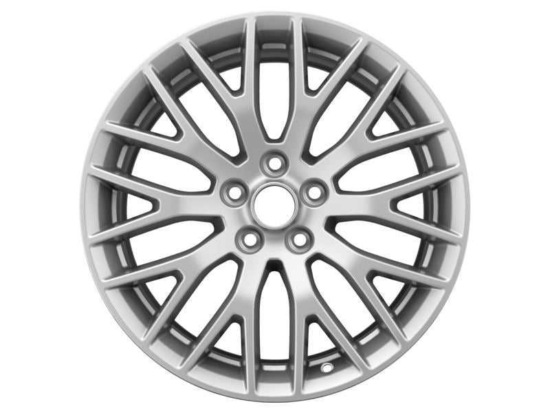 Ford, SET OF 4 MUSTANG ALLOY WHEEL 19" FRONT, 10-SPOKE Y DESIGN, LUSTER NICKEL, 2015 - 2021