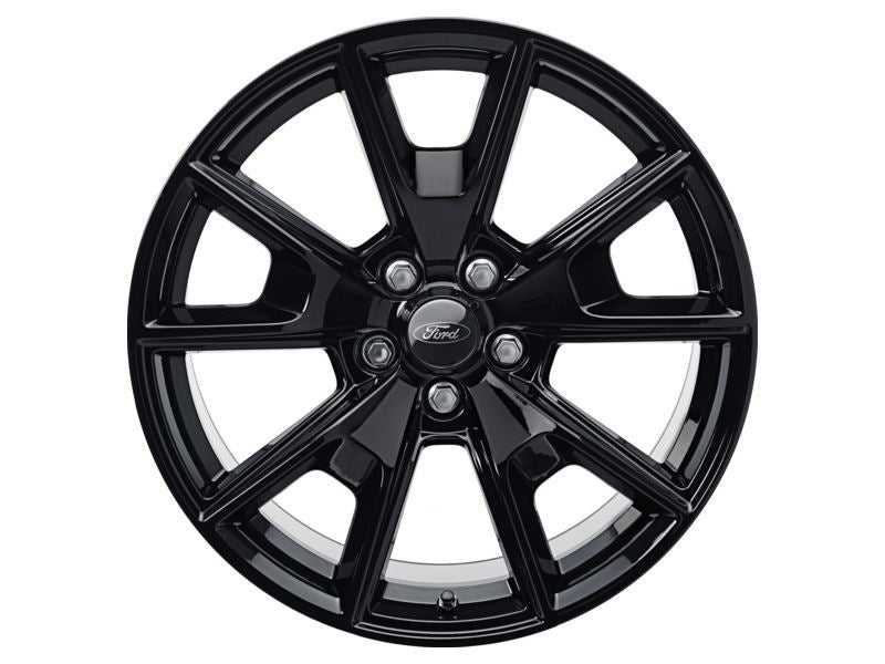 Ford, SET OF 4 MUSTANG ALLOY WHEEL 19" REAR, 5-SPOKE Y DESIGN, BLACK, 2015 - 2021