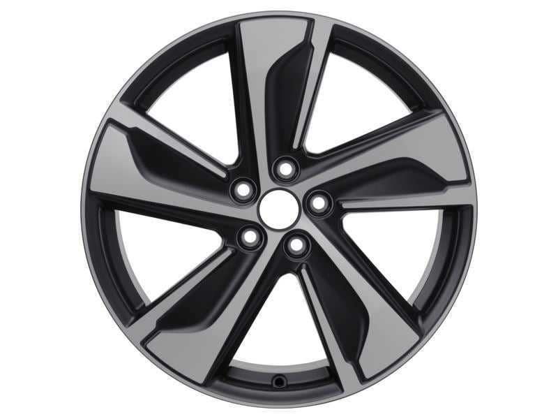 Ford, SET OF 4 PUMA ALLOY WHEEL 19" 5-SPOKE DESIGN, MATT BLACK / MACHINED 10/2019 -