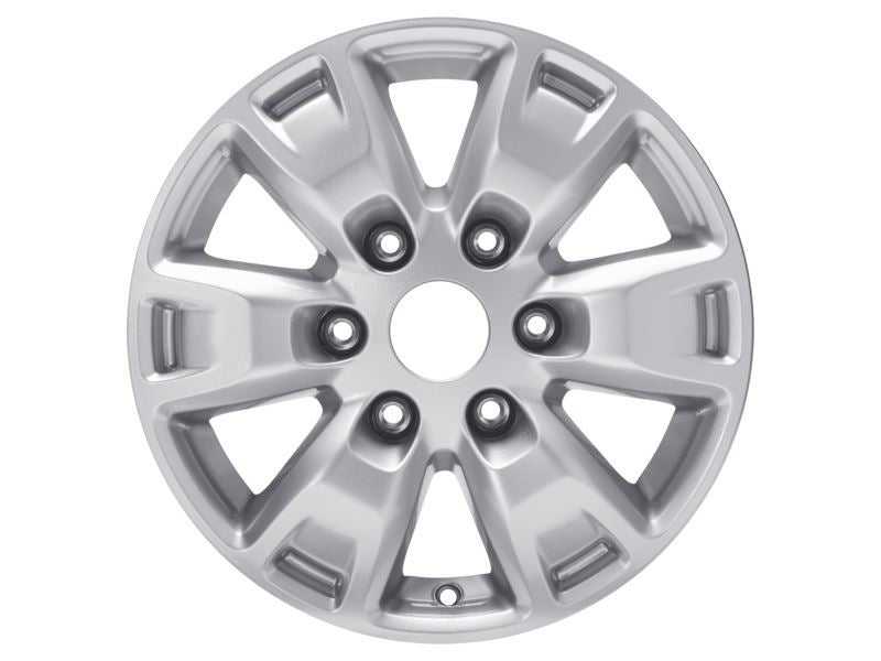 Ford, SET OF 4 RANGER ALLOY WHEEL 16" 6-SPOKE DESIGN, SILVER 2012 - 01/2019