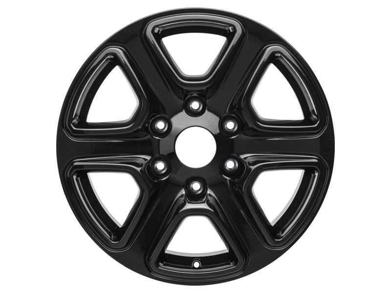 Ford, SET OF 4 RANGER ALLOY WHEEL 17" 6 X 2-SPOKE DESIGN, PANTHER BLACK 2012 - 01/2019