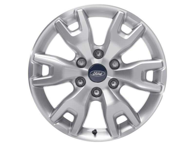 Ford, SET OF 4 RANGER ALLOY WHEEL 18" 6-SPOKE Y DESIGN, SILVER 2012 - 01/2019