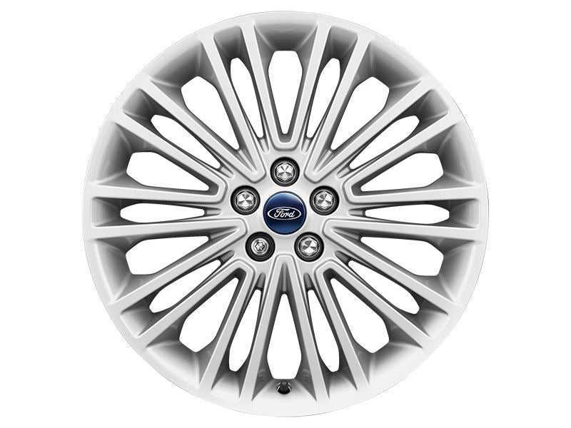 Ford, SET OF 4 S-MAX - GALAXY ALLOY WHEEL 19" 10 X 2-SPOKE DESIGN, LUSTER NICKEL, 2015 - 2021