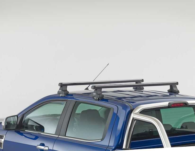 Ford, THULE ®* ROOF BASE CARRIER RAP CAB AND DOUBLE CAB WITHOUT FACTORY FITTED ROOF RAILS. EXCEPT WILDTRAK., 09/2011