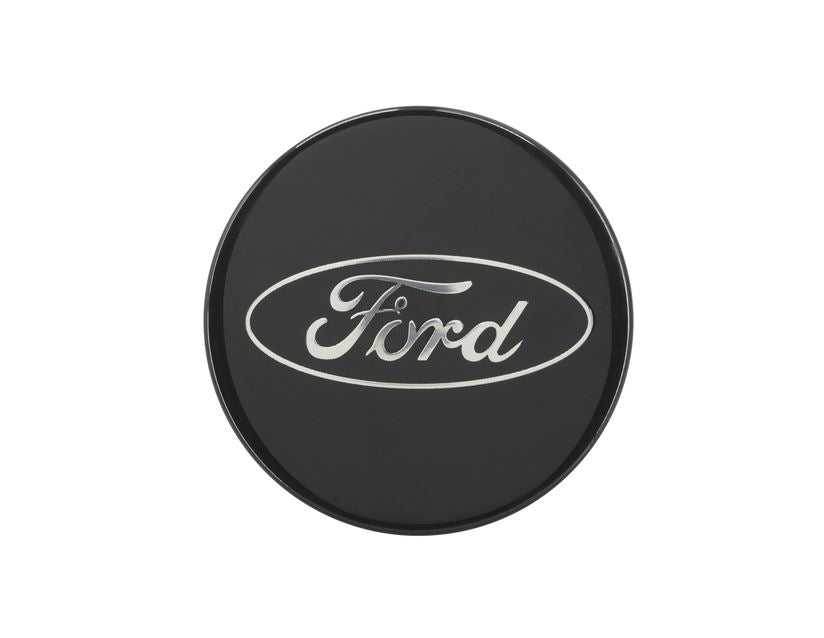 Ford, TOURNEO CONNECT CENTER CAP BLACK, WITH FORD LOGO