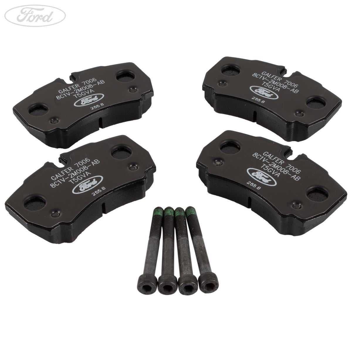 Ford, TRANSIT 2.2 2.4 TDCI 2.3 REAR BRAKE PADS AXLE SET KIT