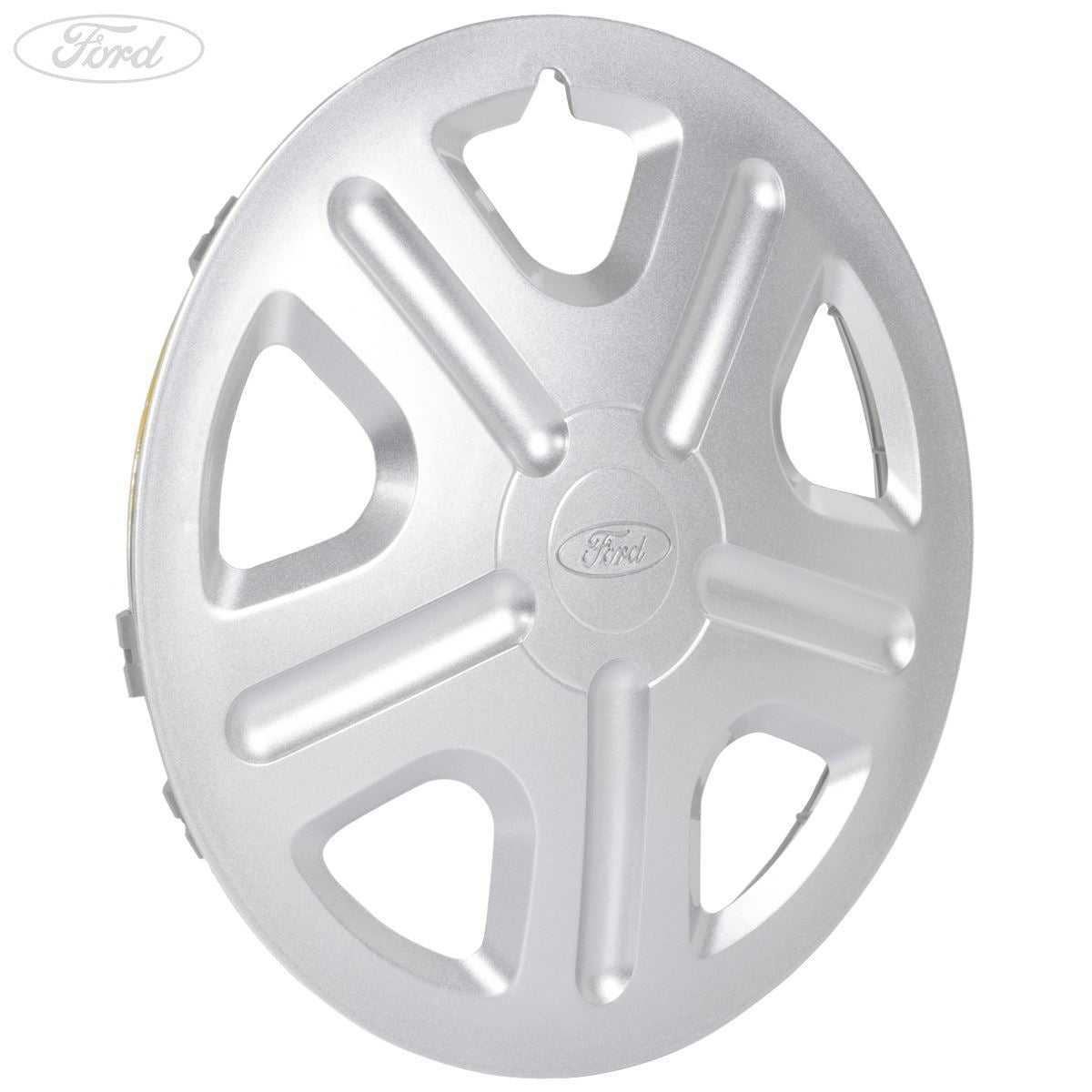 Ford, TRANSIT CONNECT 15" STEEL WHEEL TRIM COVER SILVER X1
